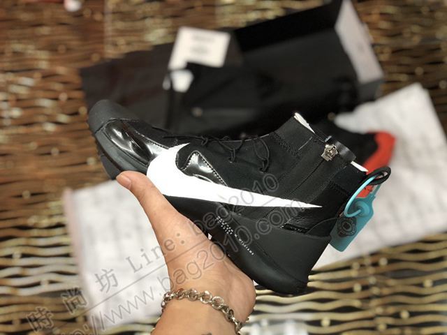 Nike男鞋 今年最火爆鞋款 耐克原裝Nike x mmw 戶外機能風襪套鞋 男女同款  hdx13186